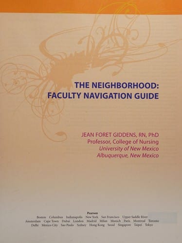 The neighborhood: faculty navigation guide
