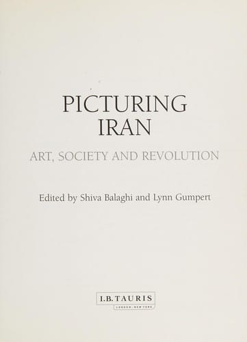 Picturing Iran: art, society and revolution