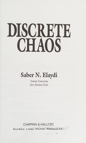 Discrete chaos