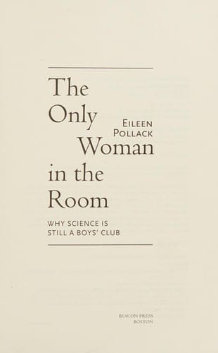 The only woman in the room: why science is still a boys' club