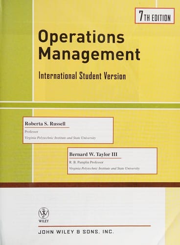 Operations management
