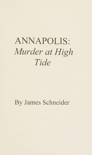 Annapolis: murder at high tide