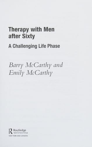 Therapy with Men after Sixty: A Challenging Life Phase