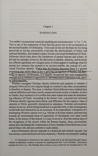 Paul and the creation of Christian identity