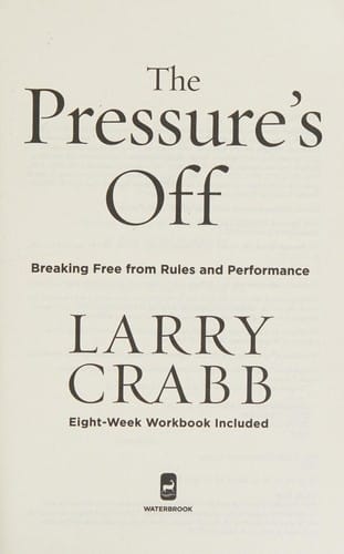 The pressure's off: breaking free from rules and performance