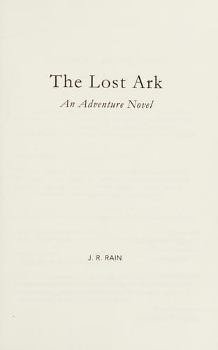 The lost ark: an adventure novel