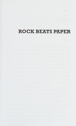 Rock beats paper: a novel