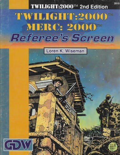 Referee's Screen: Twilight: 2000