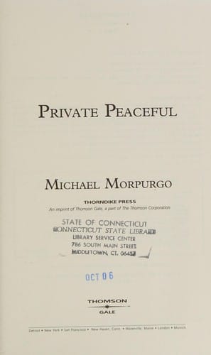 Private Peaceful