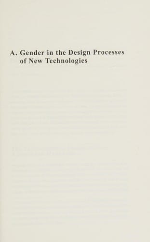 Gender in Science and Technology