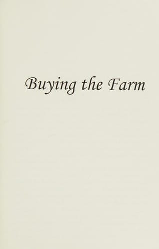 Buying the farm: a novel