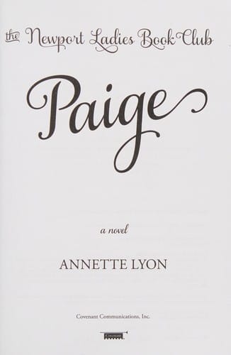 Paige: a novel