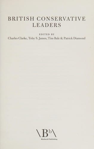 British Conservative leaders