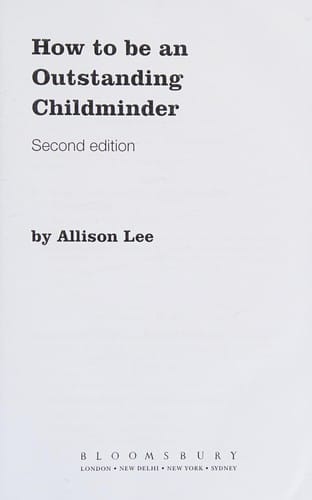 How to be an outstanding childminder