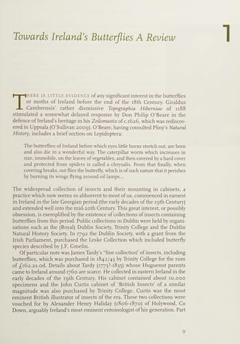 Ireland's butterflies: a review