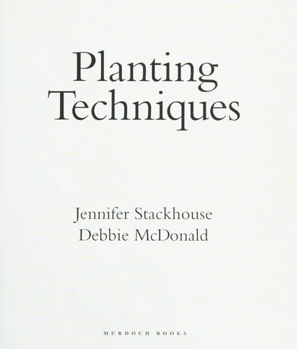 Planting techniques