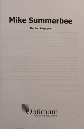Mike Summerbee: the autobiography