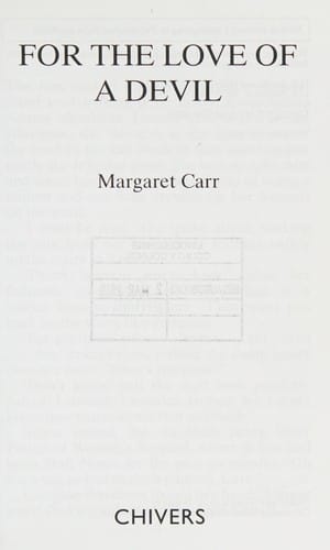 For the love of a devil