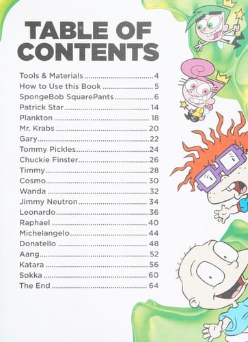 Learn to draw the best of Nickelodeon