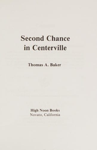 Second Chance in Centerville (High Noon)