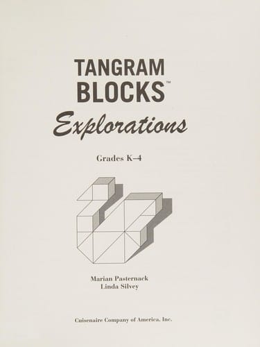 Tanagram Blocks Explorations