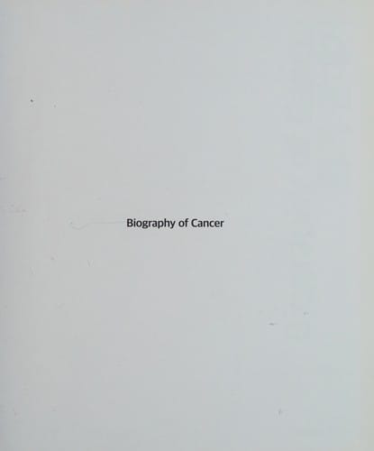 Biography of Cancer