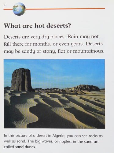 Hot deserts