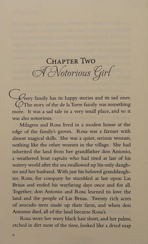 Milagros: girl from Away