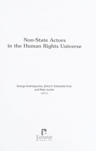 Non-state actors in the human rights universe