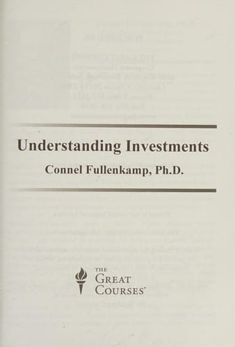 Understanding investments
