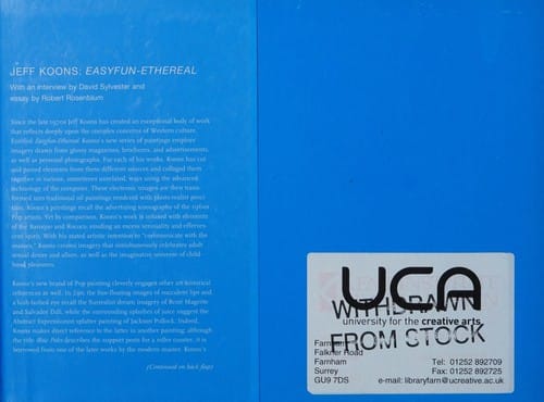 Jeff Koons: easyfun-ethereal