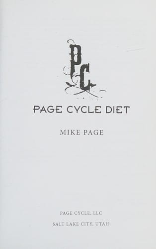 Page cycle diet