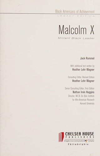 Malcolm X: militant black leader