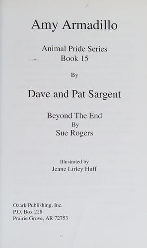 Amy Armadillo: Mind Your Mama (Animal Pride)