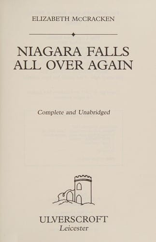 Niagara Falls all over again