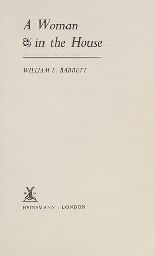 A Woman in the House