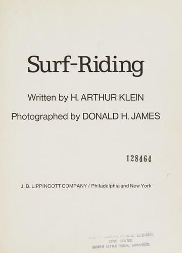 Surf-riding.