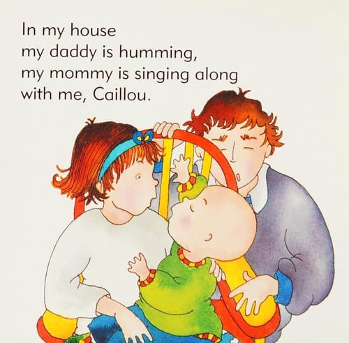 Caillou: my house and me