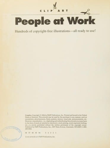 People at Work (North Light Clip Art)