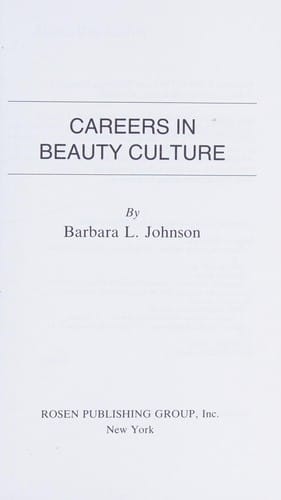 Careers in beauty culture