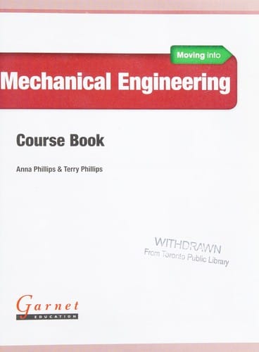 Moving into mechanical engineering: course book