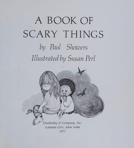 A book of scary things