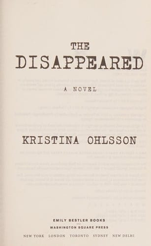 The disappeared: a novel