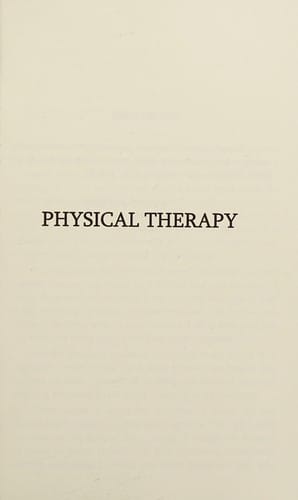 Physical therapy