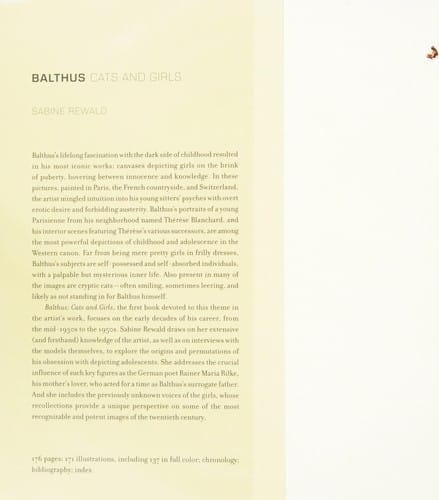 Balthus: cats and girls