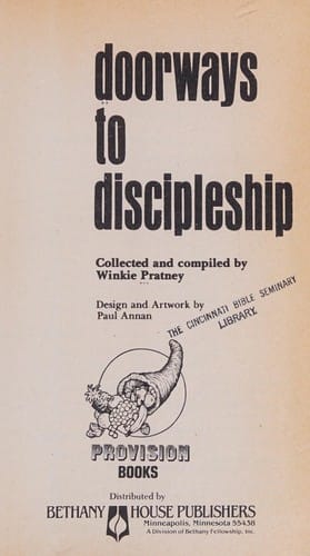 Doorways to discipleship