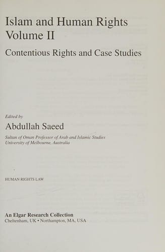 Islam and human rights