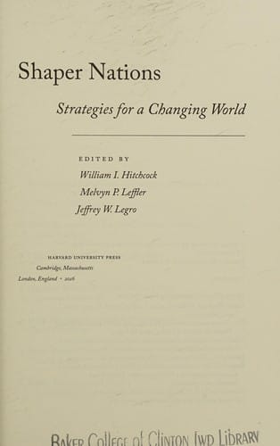 Shaper Nations: Strategies for a Changing World