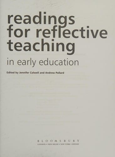 Readings for reflective teaching in early education