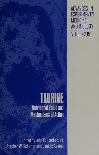 Taurine: nutritional value and mechanisms of action